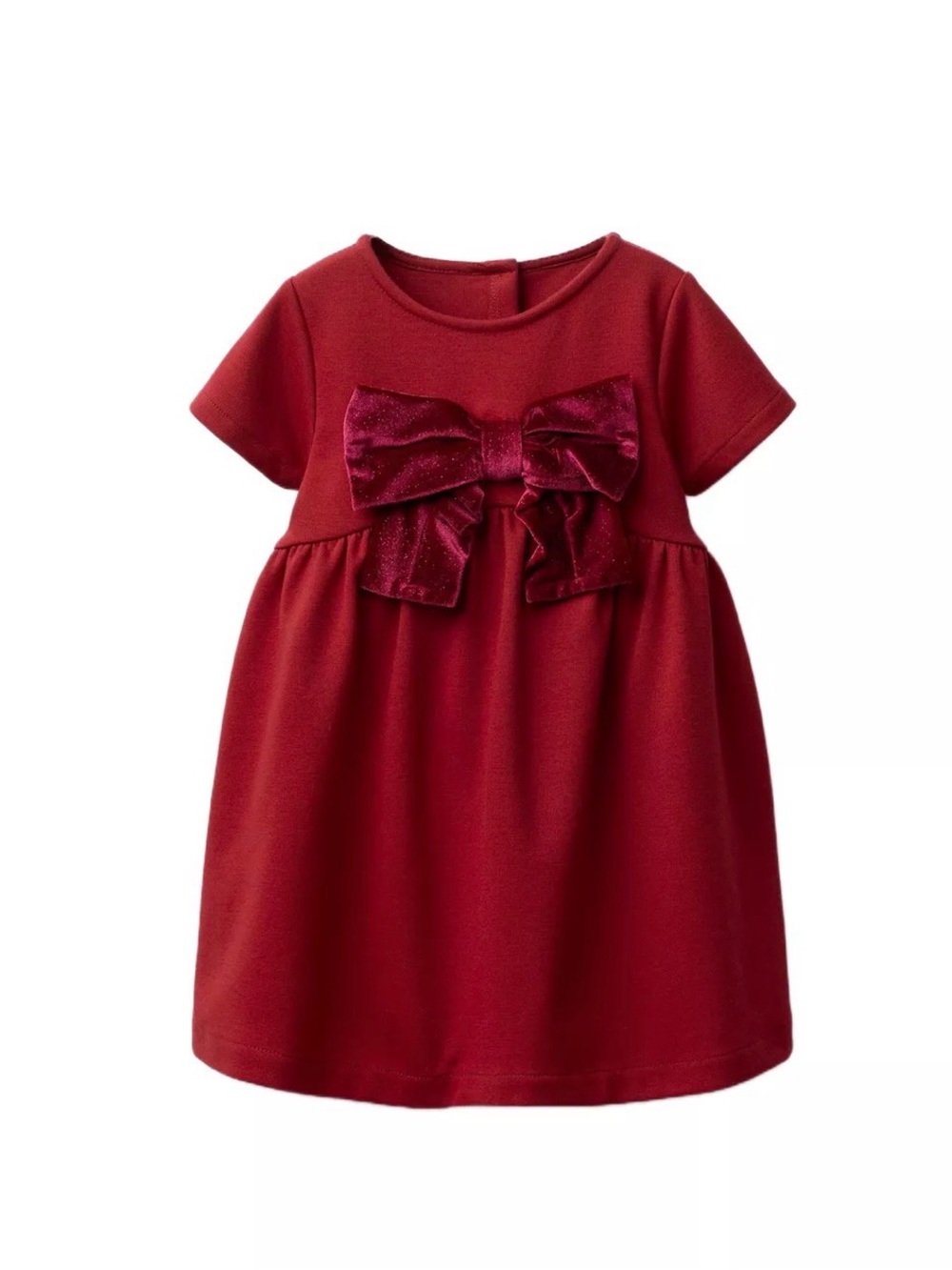 Zara Kids Red Roma Knit Dress